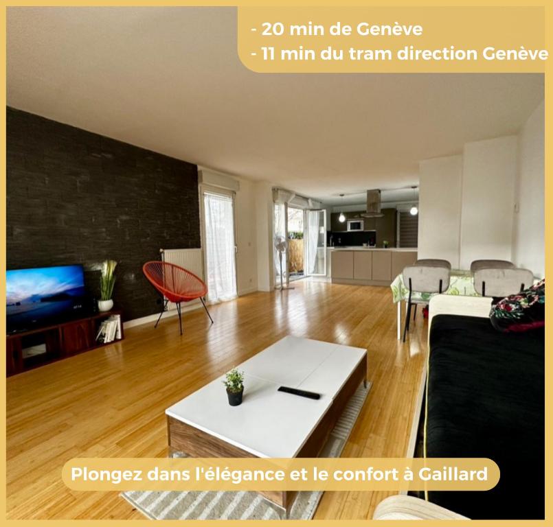 Gallery image of Appartement T4 Frontière Genève Gallard in Gaillard