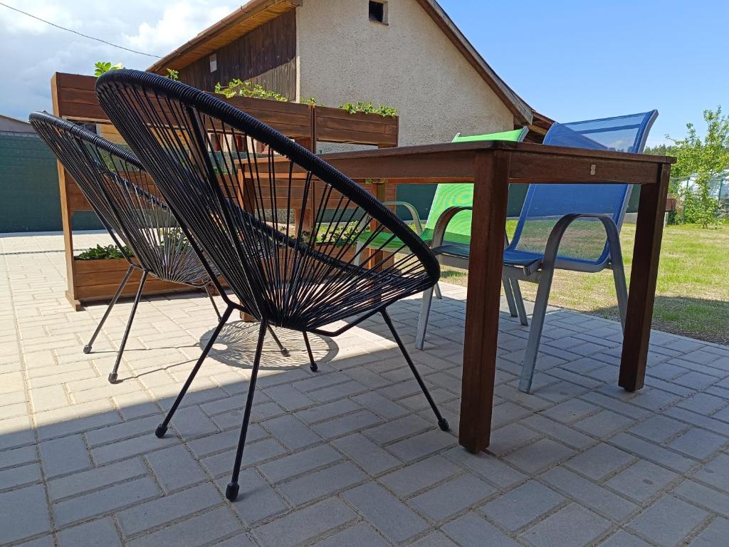 Patio alebo iná vonkajšia časť ubytovania Tatry TOP Dom