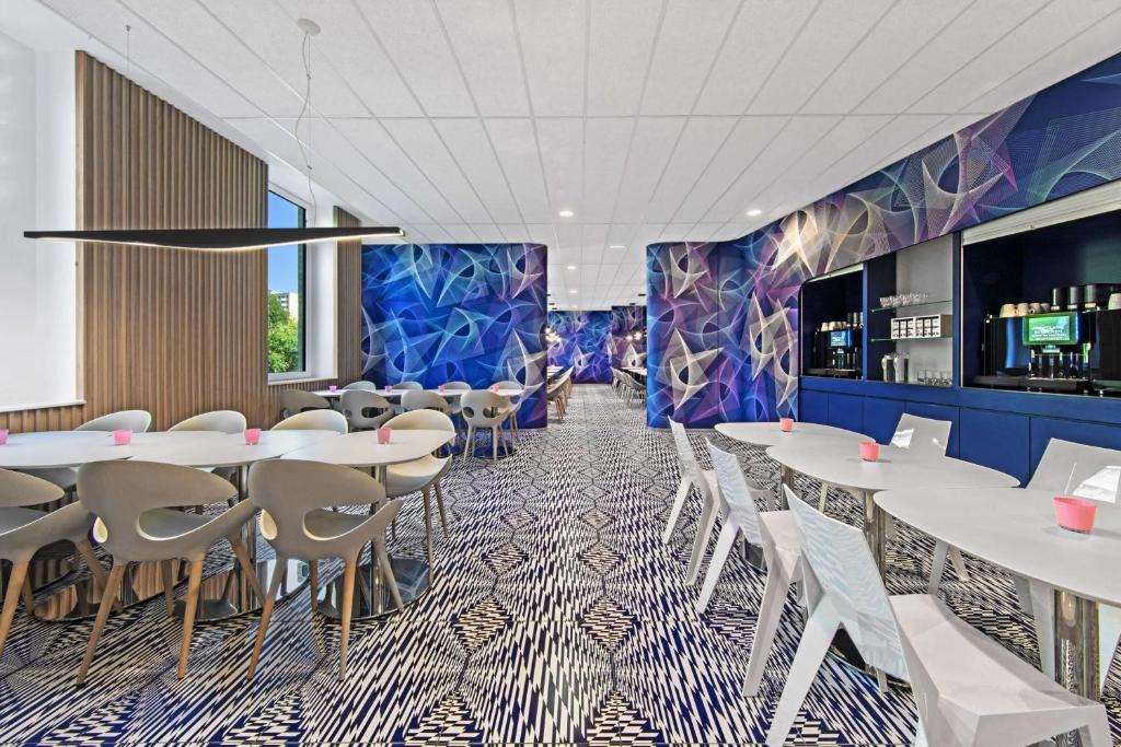 Restaurace v ubytování Prize by Radisson, Hamburg St Pauli