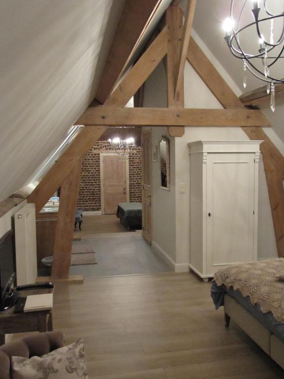 Postel nebo postele na pokoji v ubytování B&B In 't Stille Weg