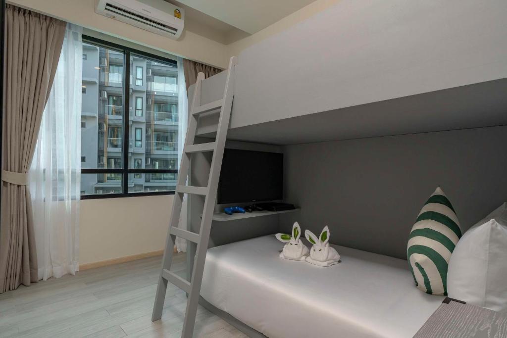 Best Western Plus Carapace Hotel Hua Hin - Familiesuite Met 1 Tweepersoonsbed En 1 Stapelbed