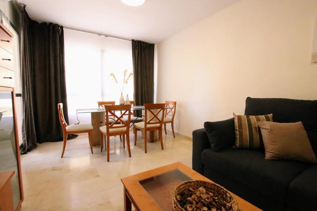 Posezení v ubytování TESS Apartamento Las Camelias