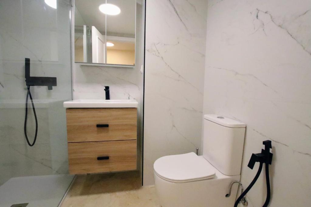 Koupelna v ubytování TESS Apartamento Las Camelias