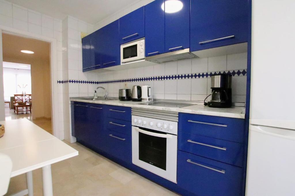 Kuchyň nebo kuchyňský kout v ubytování TESS Apartamento Las Camelias