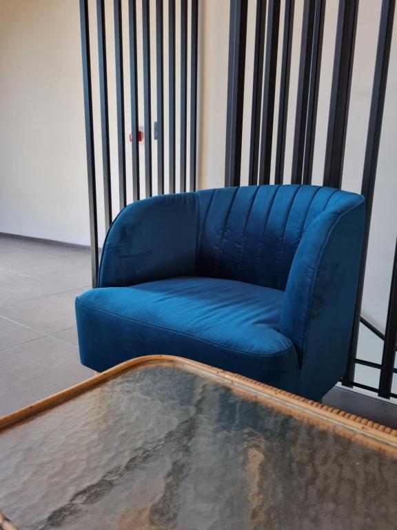 Posezení v ubytování Cerf, ouvre-moi B&B