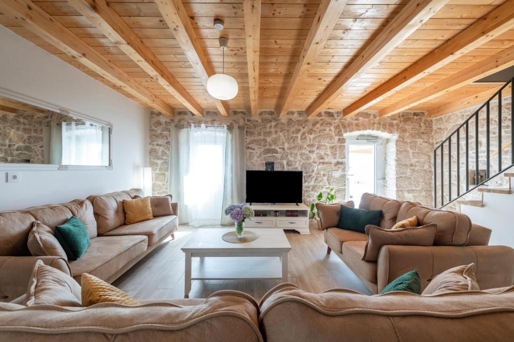 Posezení v ubytování Villa Royal House