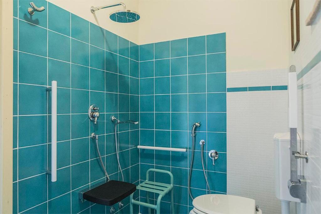 Koupelna v ubytování Agriturismo I Melograni