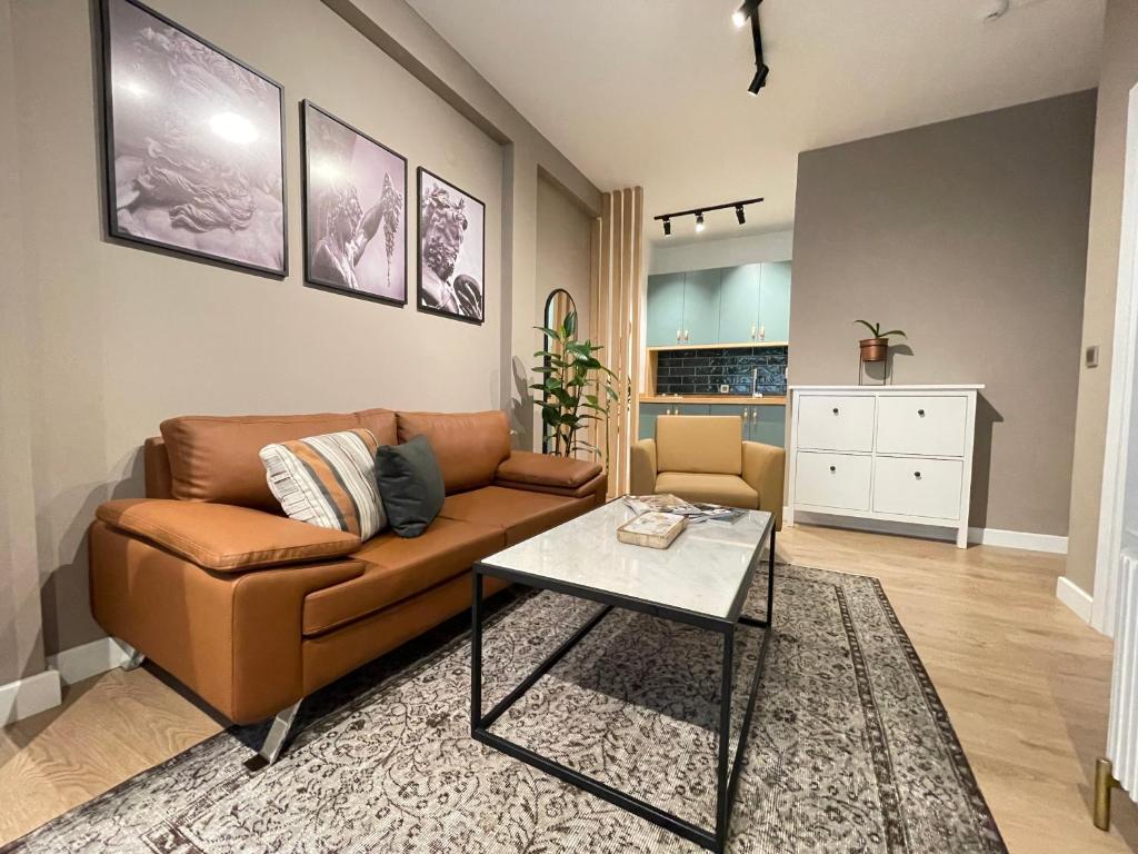 Posezení v ubytování CLK Suites Hotel