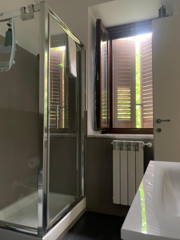 A bathroom at Zanclea