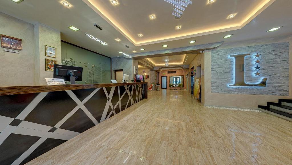 Vstupní hala nebo recepce v ubytování Hotel Leipzig
