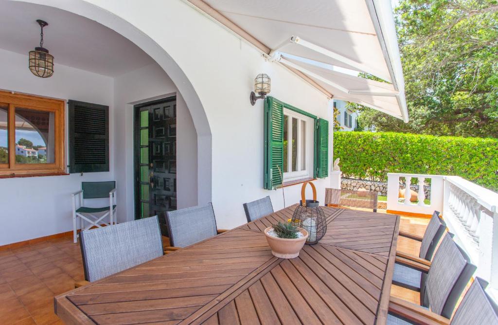 A balcony or terrace at Villa Xaloc by Sonne Villas