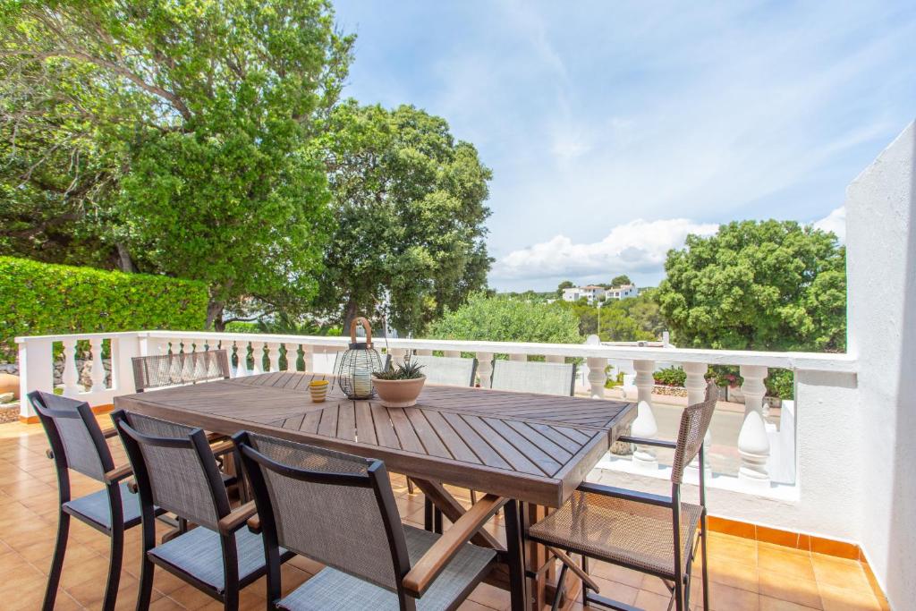 A balcony or terrace at Villa Xaloc by Sonne Villas