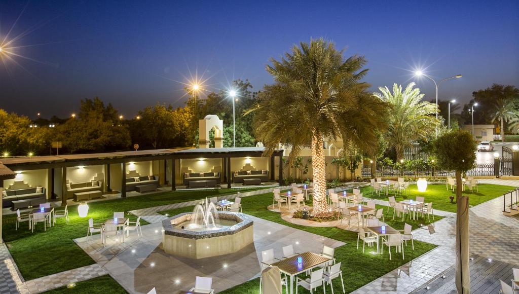 Zahrada ubytování Danat Al Ain Resort