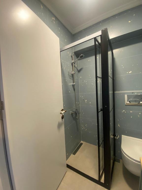 Koupelna v ubytování CLK Suites Hotel