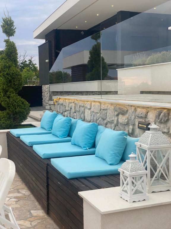 Część wypoczynkowa w obiekcie Resort Villa Moses