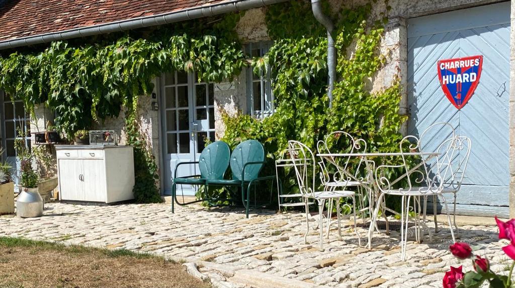 Zahrada ubytování L’Orangerie de Malpas