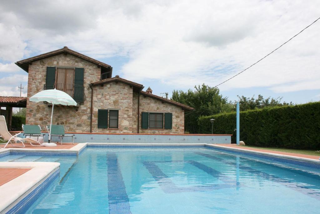 Bazén v ubytování VILLA ABA nebo v jeho okolí