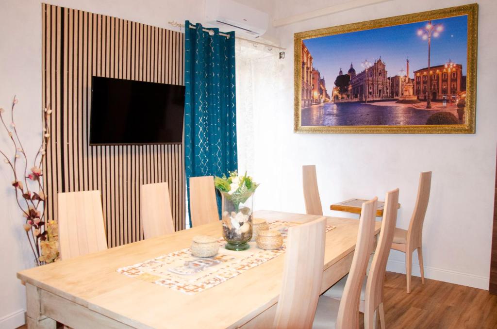 Μια τηλεόραση ή/και κέντρο ψυχαγωγίας στο Al Borgo Apartment