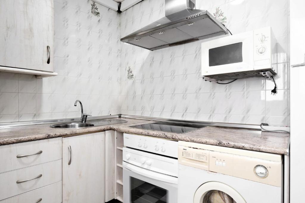 Kuchyň nebo kuchyňský kout v ubytování Casa Soumia