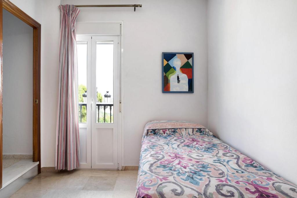 Postel nebo postele na pokoji v ubytování Casa Soumia