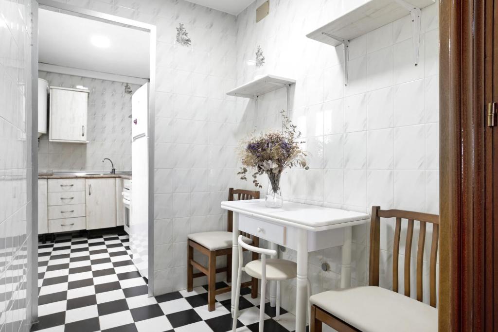 Kuchyň nebo kuchyňský kout v ubytování Casa Soumia