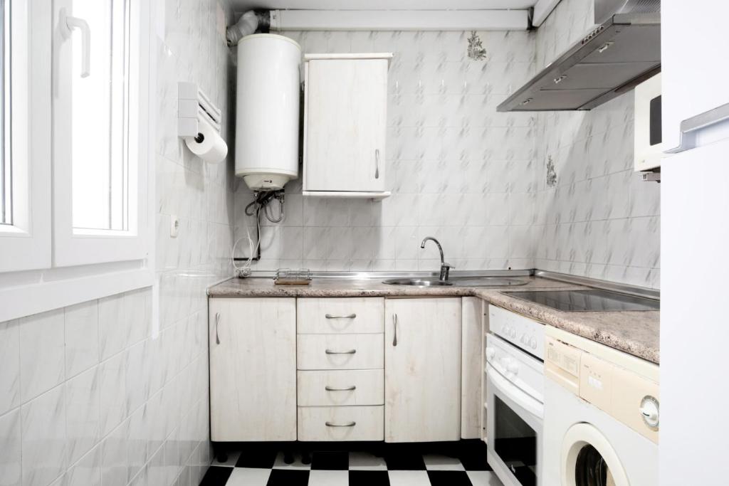 Kuchyň nebo kuchyňský kout v ubytování Casa Soumia