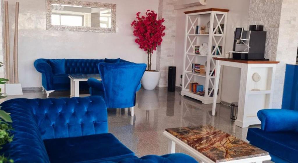 Posezení v ubytování Hotel Meduza Olimp