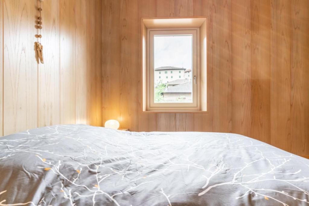 Postel nebo postele na pokoji v ubytování Casa ai Tre Colli, Tres