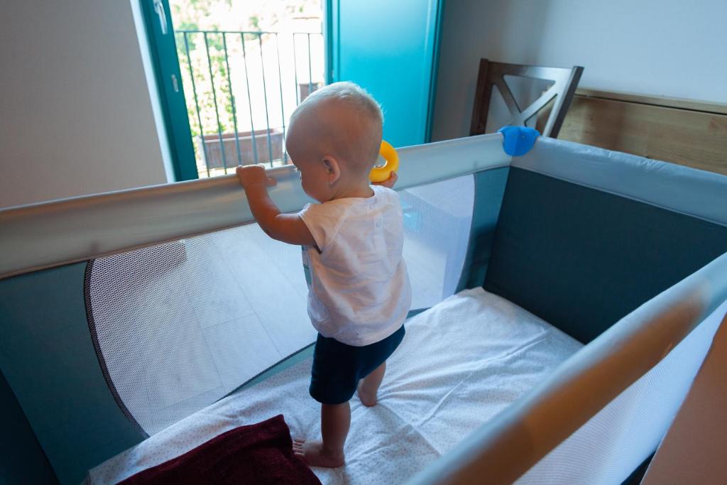 Postel nebo postele na pokoji v ubytování CASA TERRA ALMA