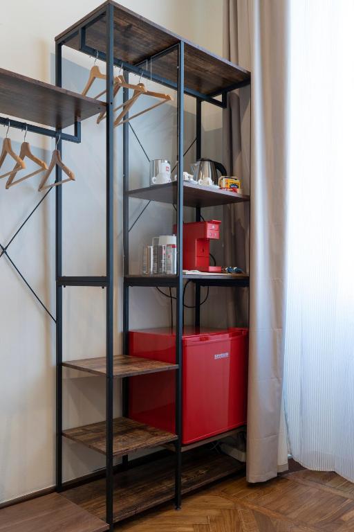 Kuchyň nebo kuchyňský kout v ubytování Varese Suites