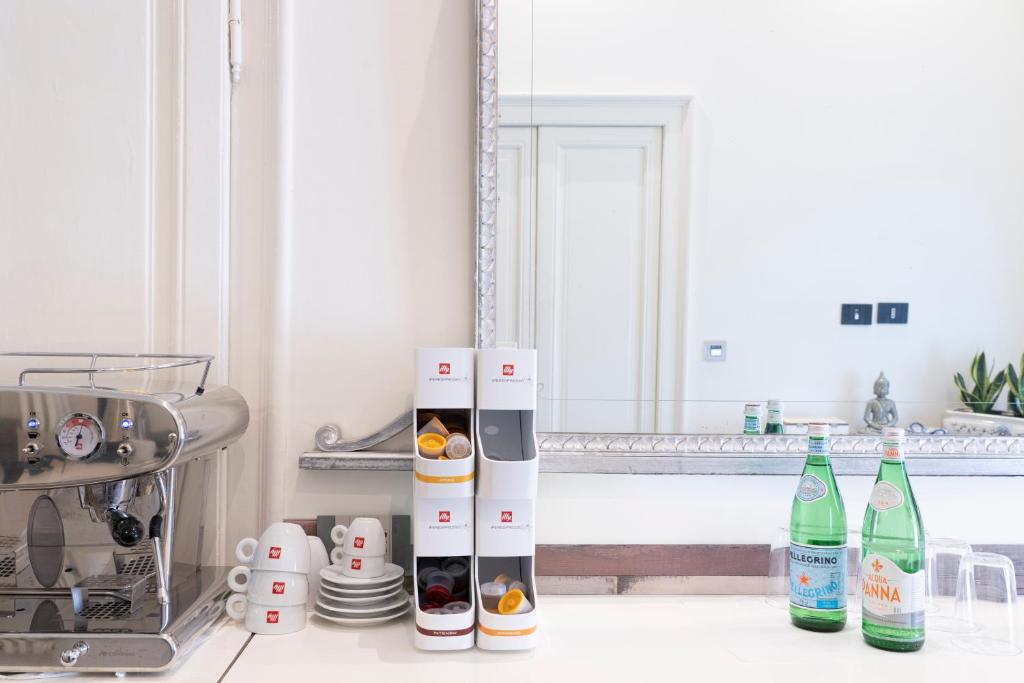 Koupelna v ubytování Varese Suites