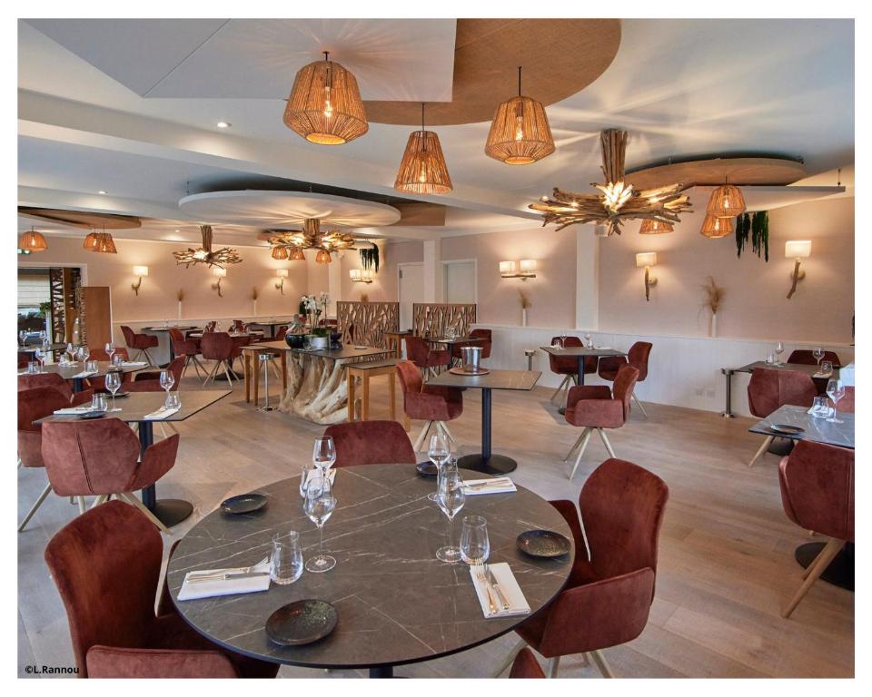 Restaurace v ubytování Logis Le Gavrinis