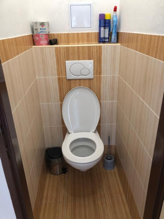 Koupelna v ubytování Apartmán Orlík nad Vltavou
