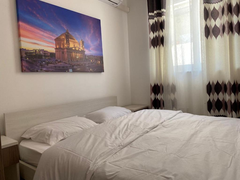 Postel nebo postele na pokoji v ubytování Sunrise Court