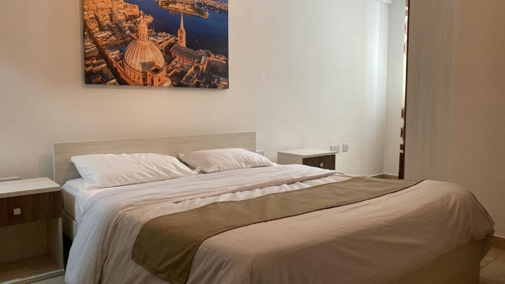 Postel nebo postele na pokoji v ubytování Sunrise Court