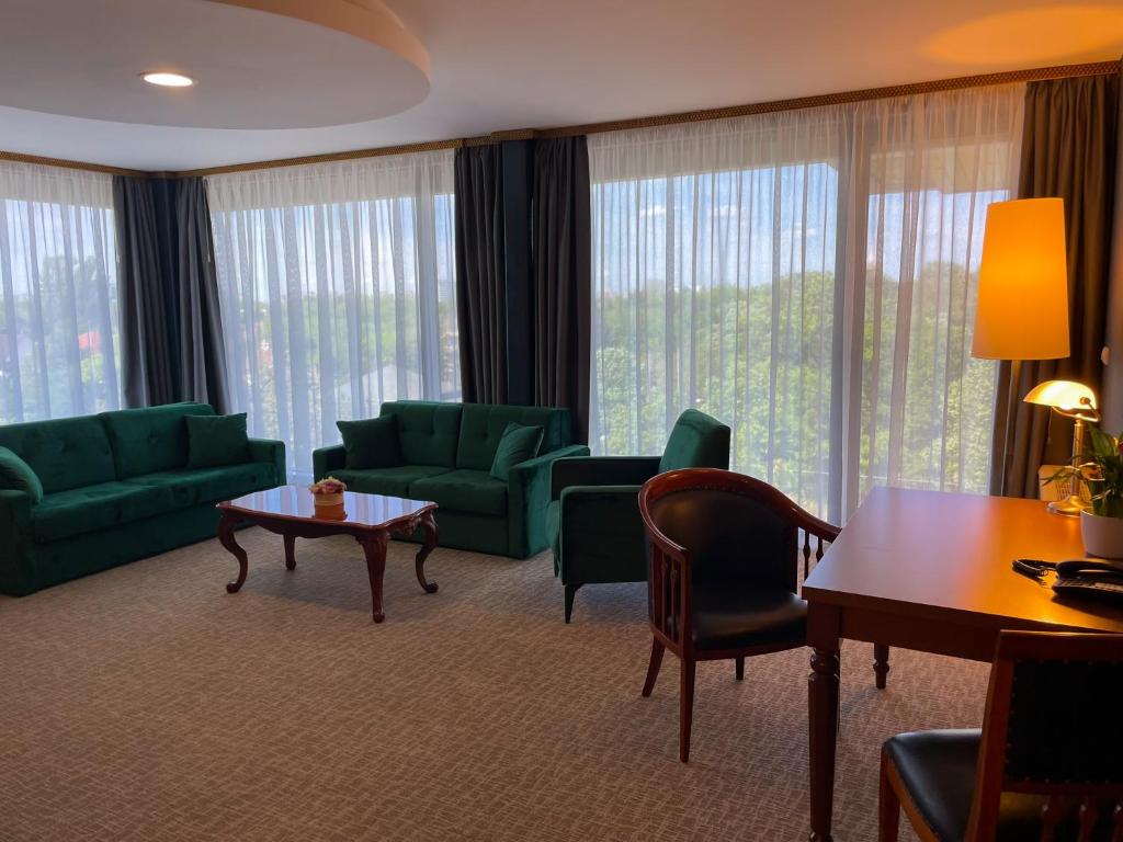 Posezení v ubytování Hotel Divinus