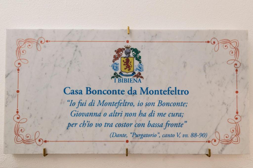 Certifikát, hodnocení, plakát nebo jiný dokument vystavený v ubytování IBibiena - CASA CAMPALDINO