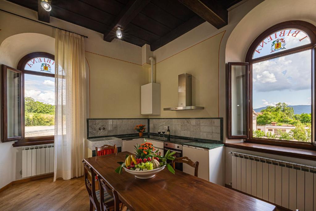 Kuchyň nebo kuchyňský kout v ubytování IBibiena - CASA CAMPALDINO