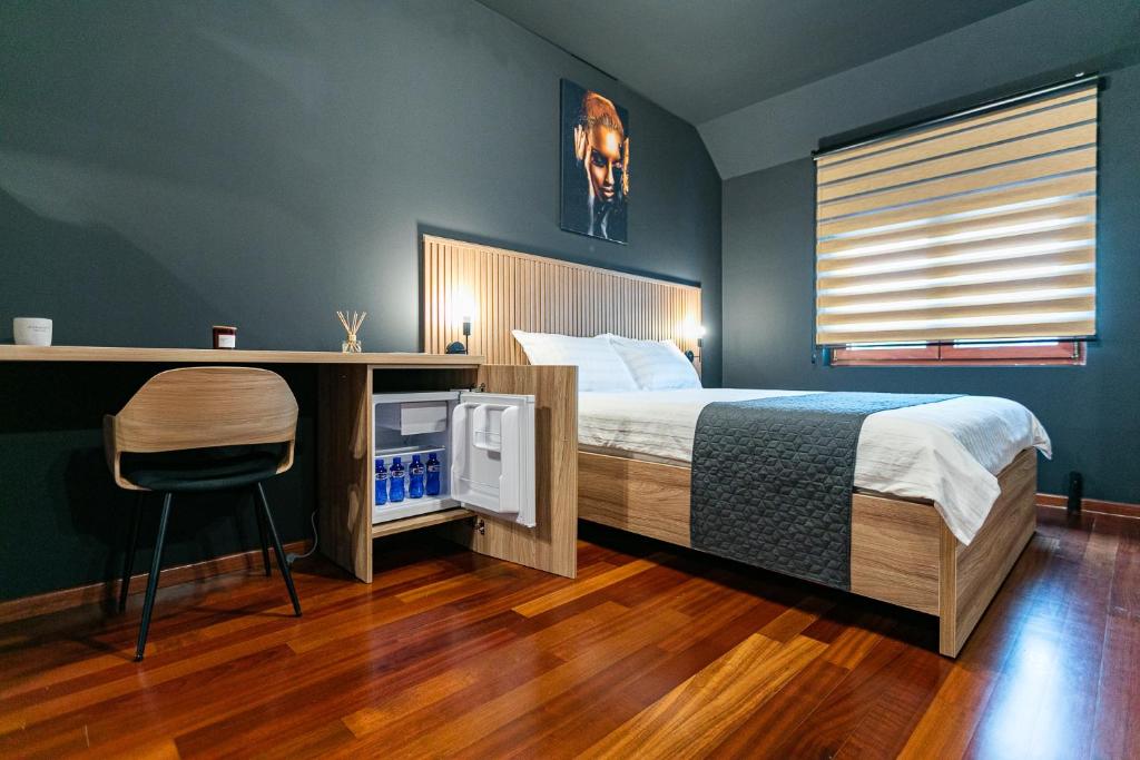 Postel nebo postele na pokoji v ubytování Forma Lux Žabljak