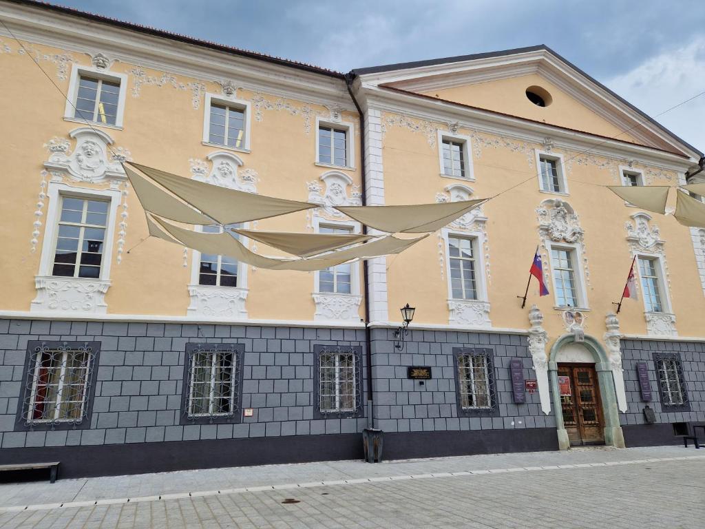 Budova, kde se penzion nachází