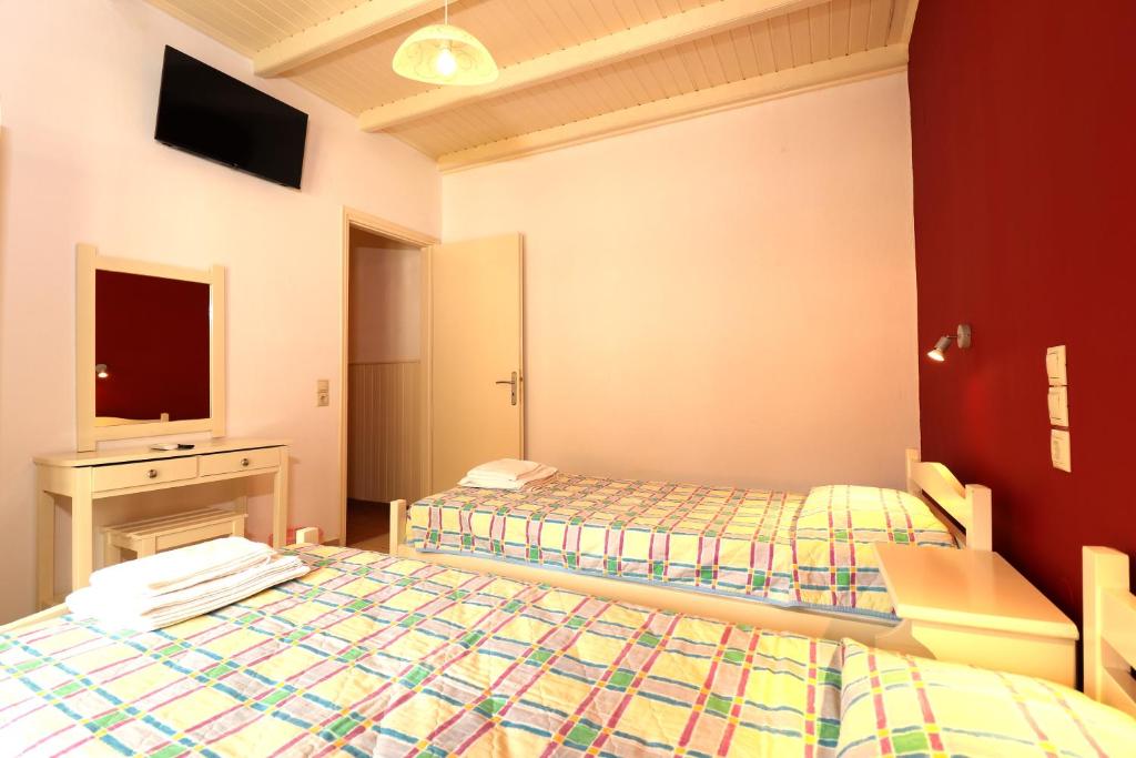 Postel nebo postele na pokoji v ubytování Dragana apartments