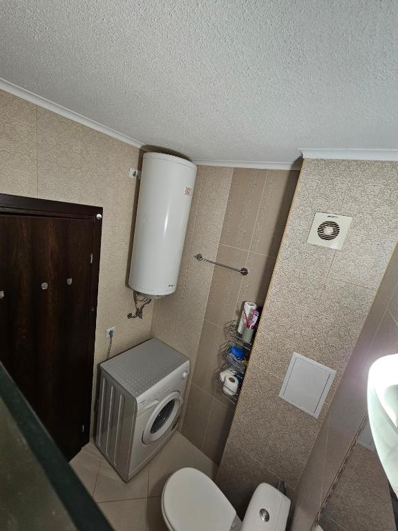 Koupelna v ubytování Sea View apartment, Morsky Bryag