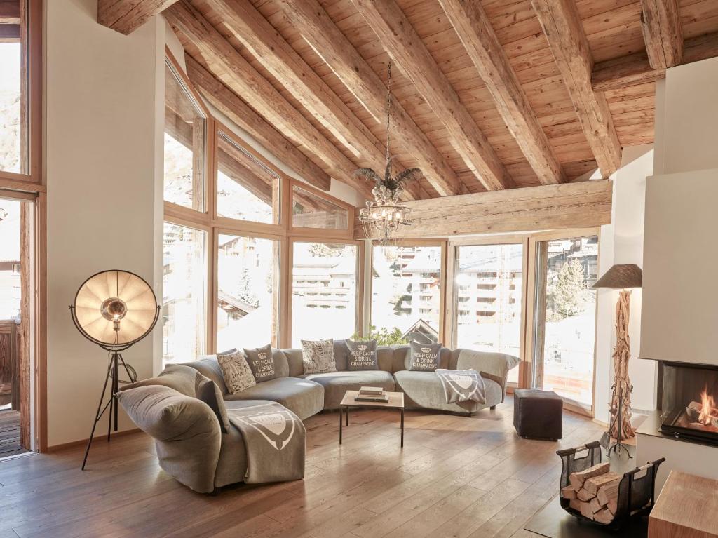 Posezení v ubytování Firefly Luxury Suites