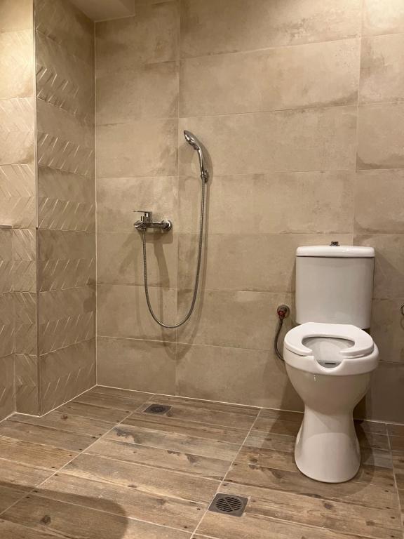 Koupelna v ubytování Melofegaro Guesthouse