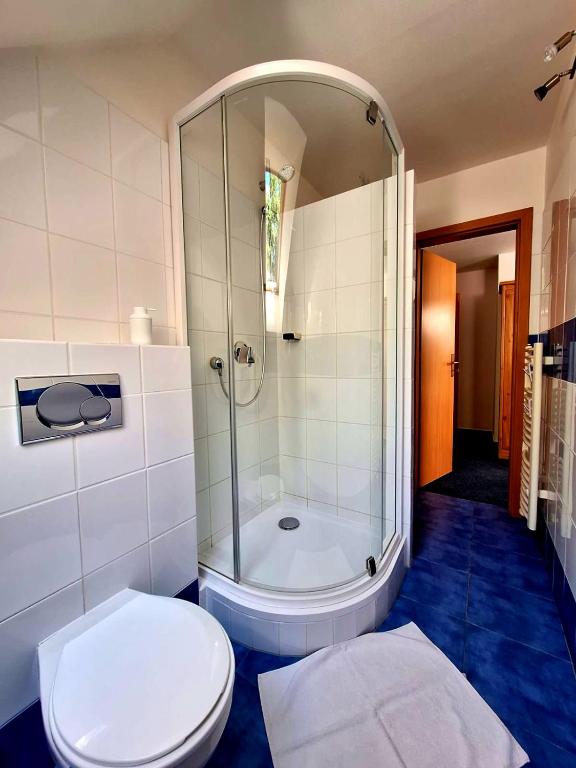 Koupelna v ubytování Vila Fenix B&B