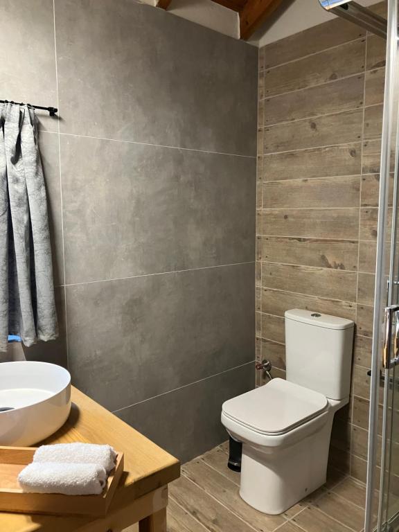 Koupelna v ubytování Melofegaro Guesthouse