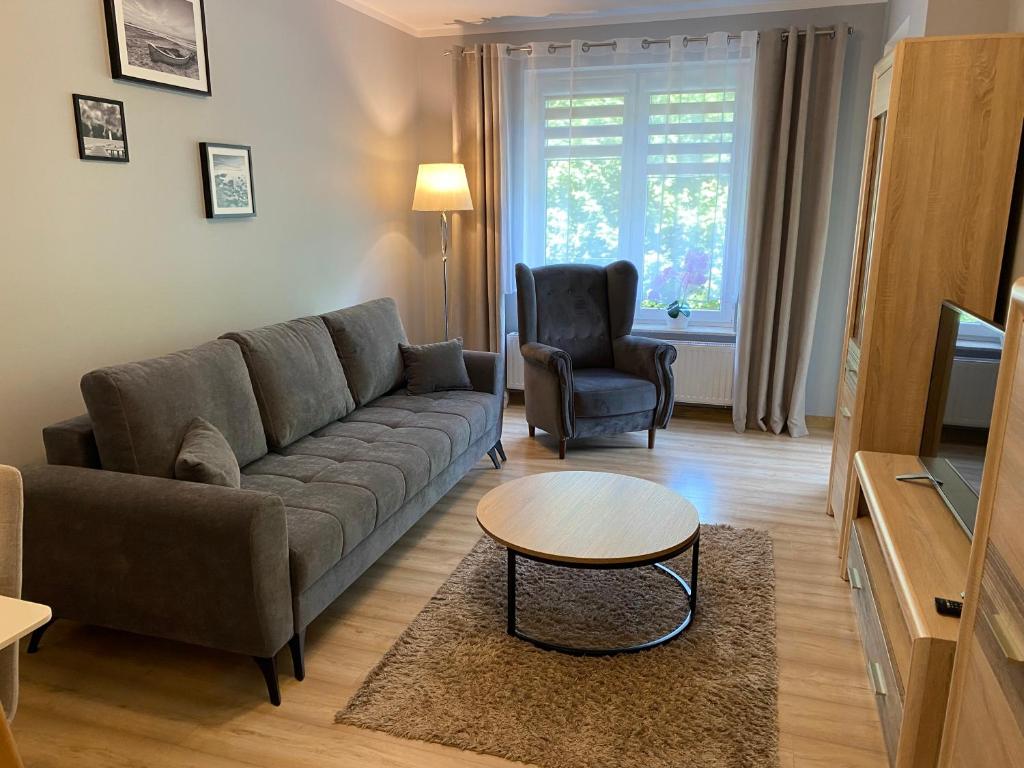 Posedenie v ubytovaní Polanki Park Apartament LEON