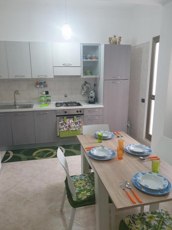 Kuchyň nebo kuchyňský kout v ubytování SicilyHouse