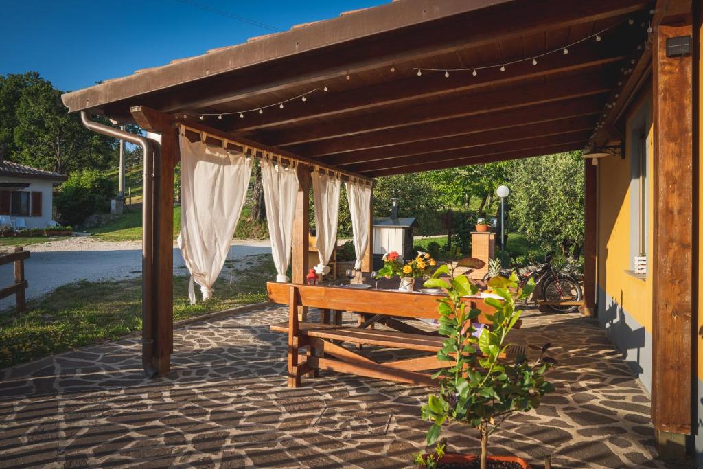 Vonkajšia záhrada v ubytovaní Casa Ambrogi Stefano