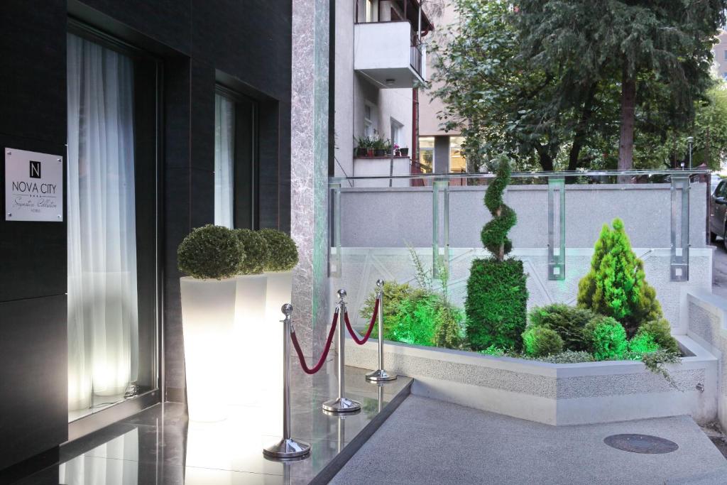 Zahrada ubytování Nova City Garni Hotel Signature Collection